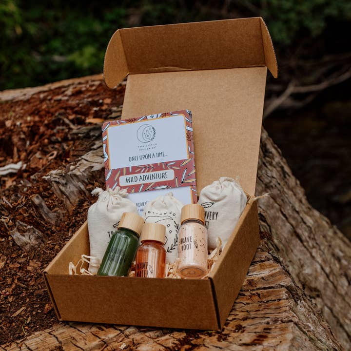 The Little Potion Co - Vente Kit de bricolage – enfant - Aventure Sauvage - Kit de Potion de Pleine Conscience11
