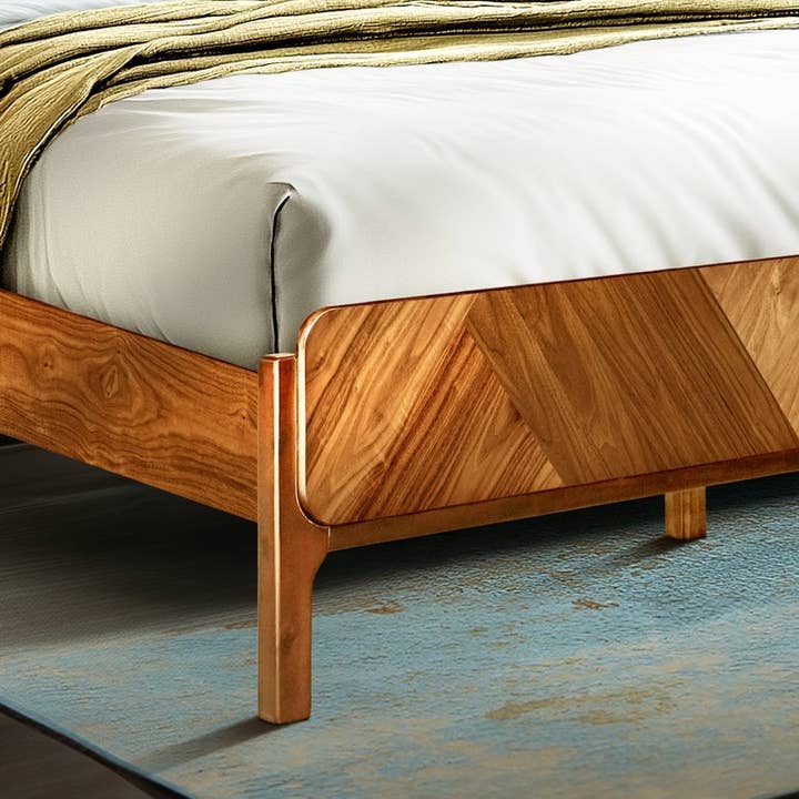 Megsu - Wholesale Bed - Rorns Bifrost Platform Bed Frame With Headboard for Modern Bedrooms4