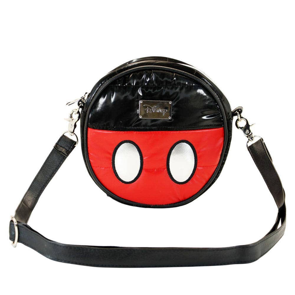 KARACTERMANIA – Engroshandel Crossbodytaske - Dame – Mickey Mouse Air-Round Polstring Taske, Sort0