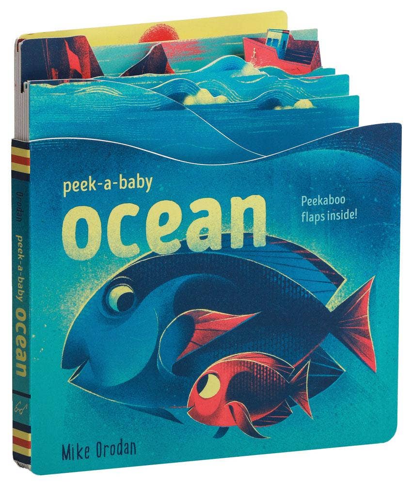 Chronicle Books - Wholesale Baby & Toddler Book (0-2) - Peek-a-Baby: Ocean0