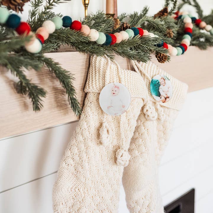 Joy Felts - Wholesale Bunting/Garland - Falalalala Wool Ball Garland