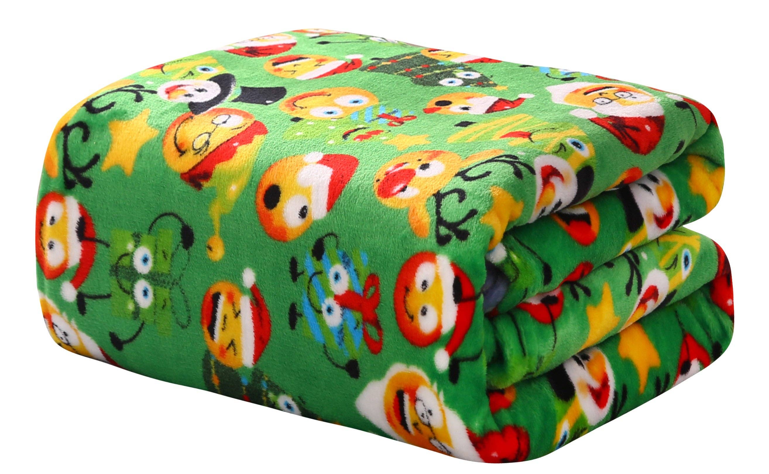 Infinite Basics - Wholesale Throw Blanket - Christmas Blanket Cozy Festive Holiday Throw Blanket 50" x 60"25