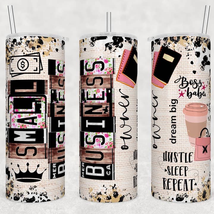 Small business tumbler for wholesale by Countryside Savage
