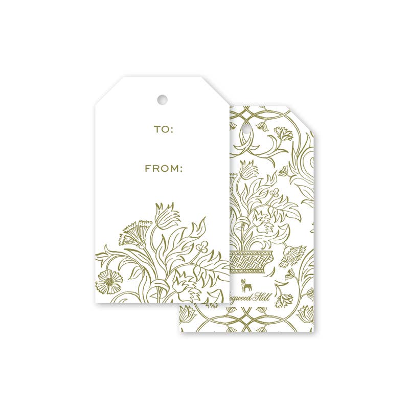 Dogwood Hill - Wholesale Gift Tag - Hardwick Hall Heirloom Gift Tags