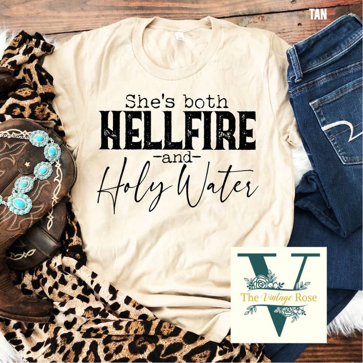 Hellfire and Holy Water for wholesale by The Vintage Rose