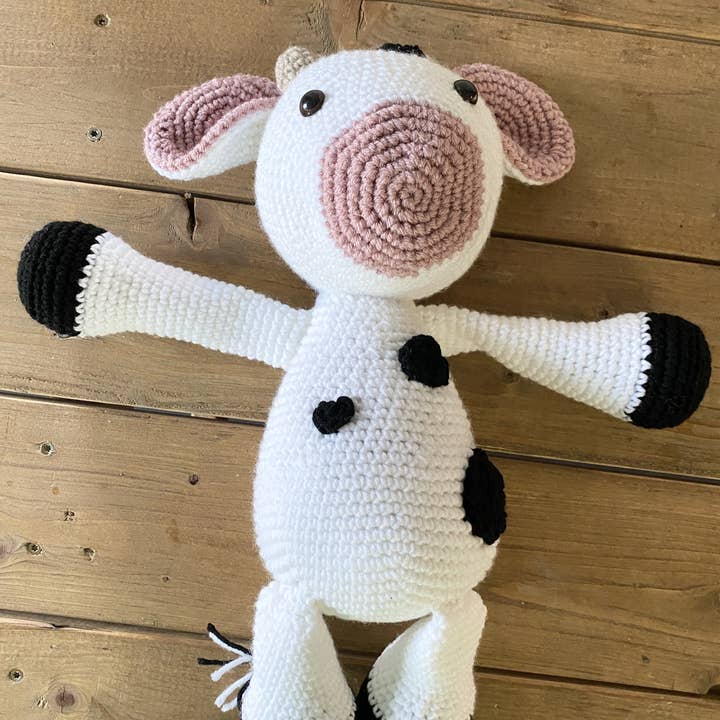 Twila Basley Crochet - Wholesale Stuffed/Plush Toy - Kids & Baby - Cow2