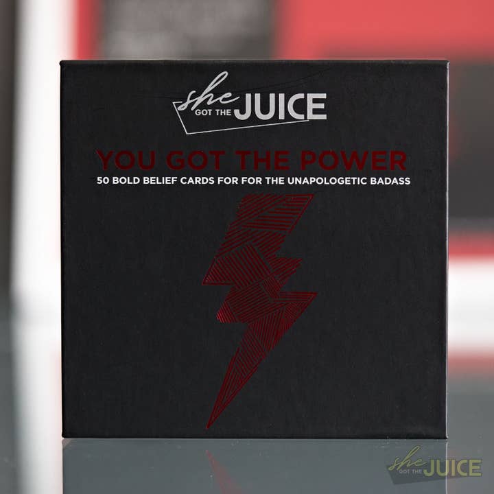 She Got The Juice - Wholesale Tarot Cards - You Got The Power Bold Beliefs Card Deck2