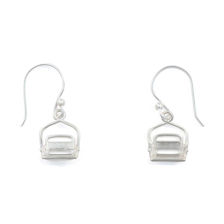 Boucles d'oreilles télésiège pour la vente par Bronwen Jewelry