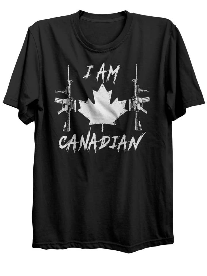 I Am Canadian T-Shirt for wholesale by Canada for Victory