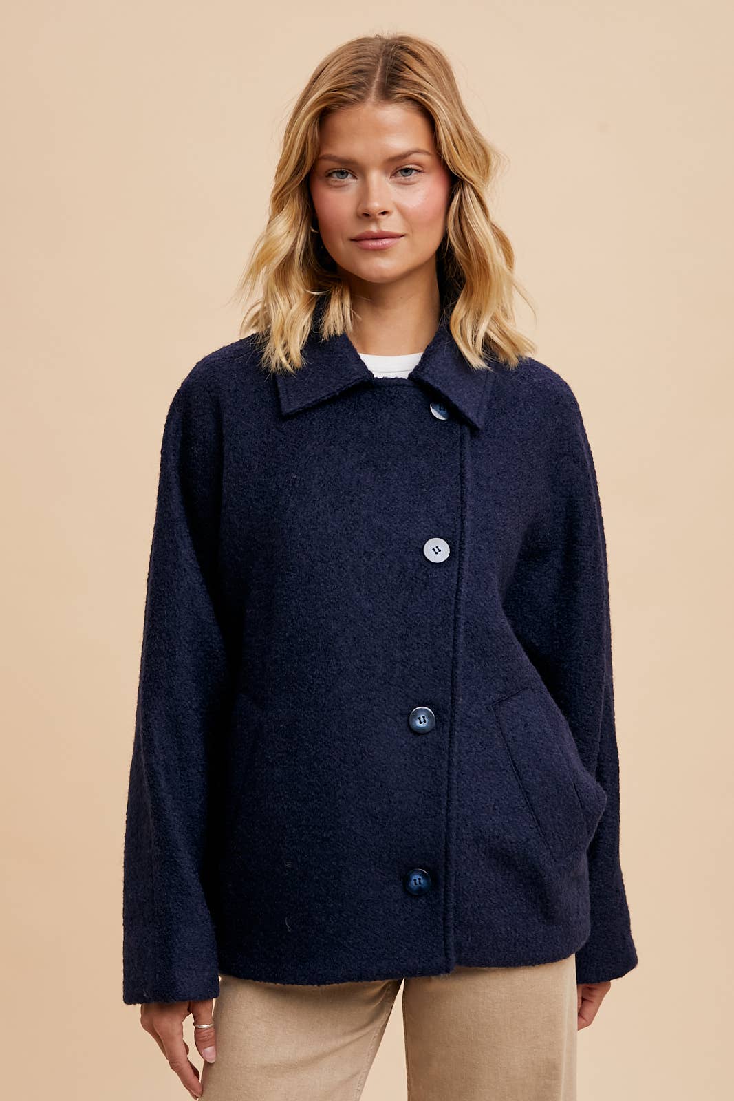 In Loom - Wholesale Jacket - Women's - BOUCLE JACKET2