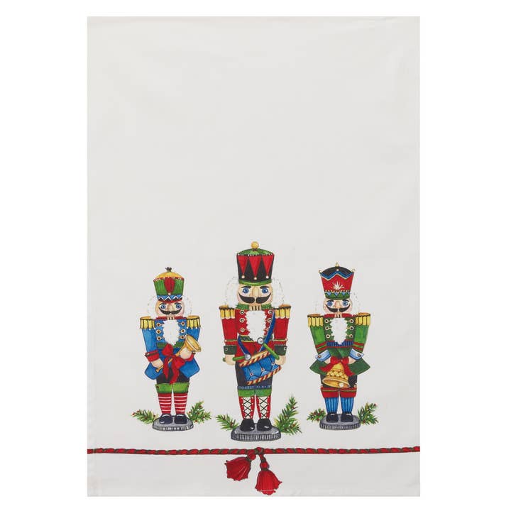Nutcracker Melody Kitchen Towel - Sally Eckman Roberts for wholesale by Peking Handicraft
