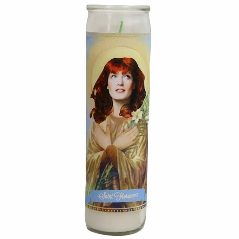 The Luminary and Co. - Wholesale Votive Candle - Florence Welch Devotional Prayer Saint Candle0