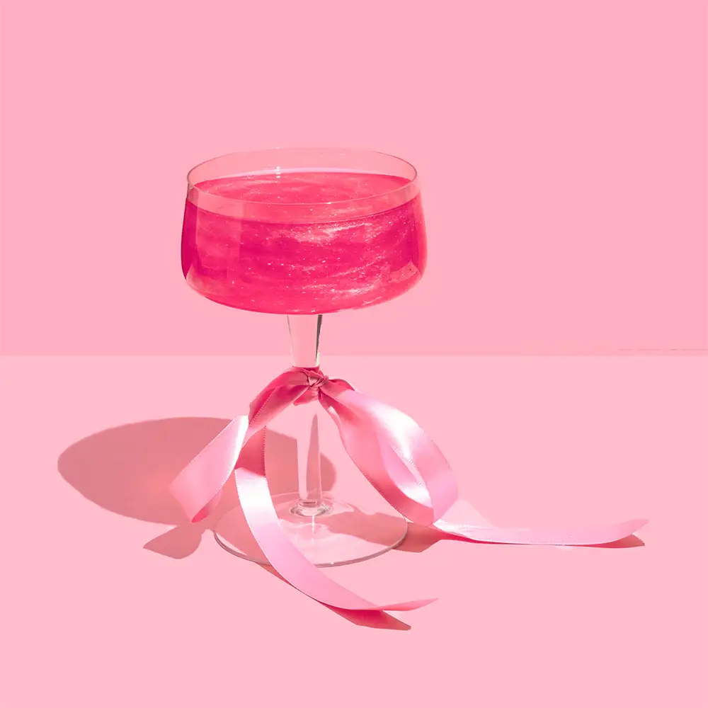 Art of Sucre - Wholesale Cotton Candy - Pink Cotton Candy Drink Glitter Bombs1