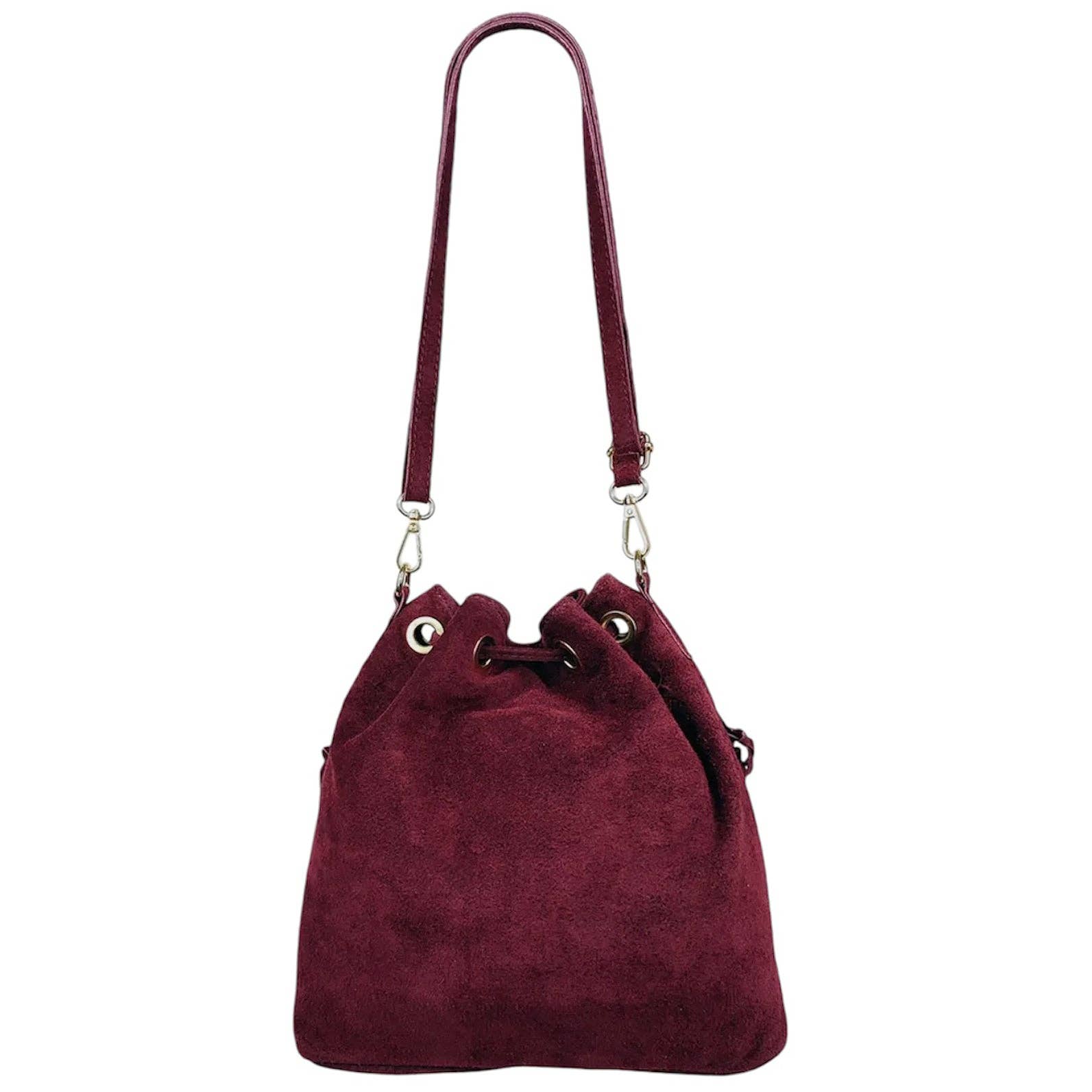 MODARNO - Vente Sac porté épaule – femme - Sac en daim Modarno à franges 26x13x26 cm2