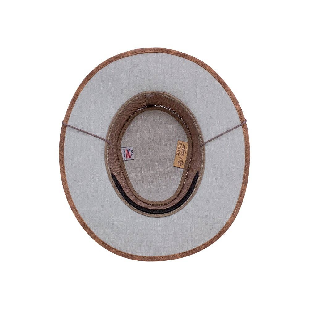 American Hat Makers – Engroshandel Vandrehue – unisex – Outback Åndbar Bredskygget Solhat - Stil Soaker9