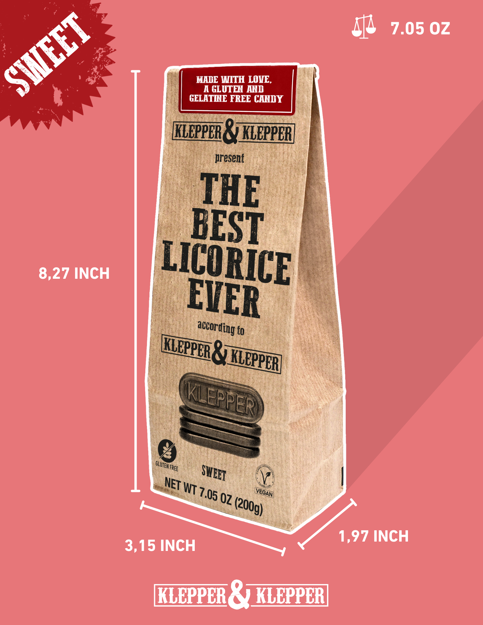 Klepper & Klepper Licorice USA - Wholesale Licorice - Sweet Licorice – Soft Vegan Premium | Klepper & Klepper (NL)1