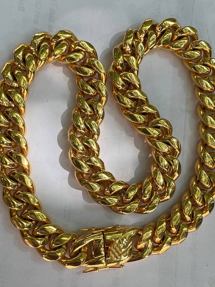 Shiva Cuban Link Necklace for wholesale by Feline Jewelry Studio Universe