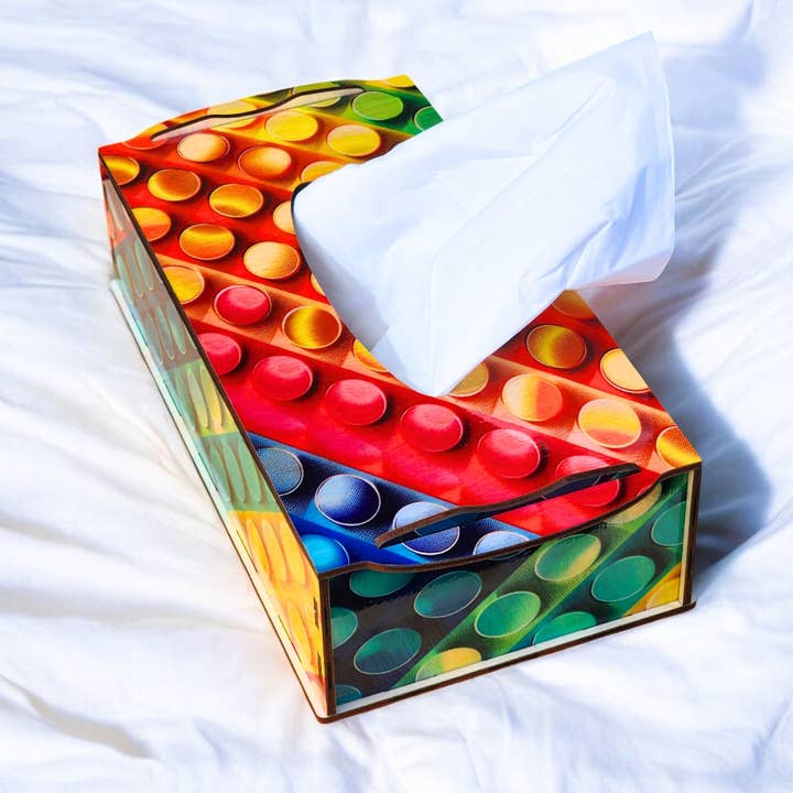 Tævesæske i træ - Farvebobler for engroshandel hos BoisMagique