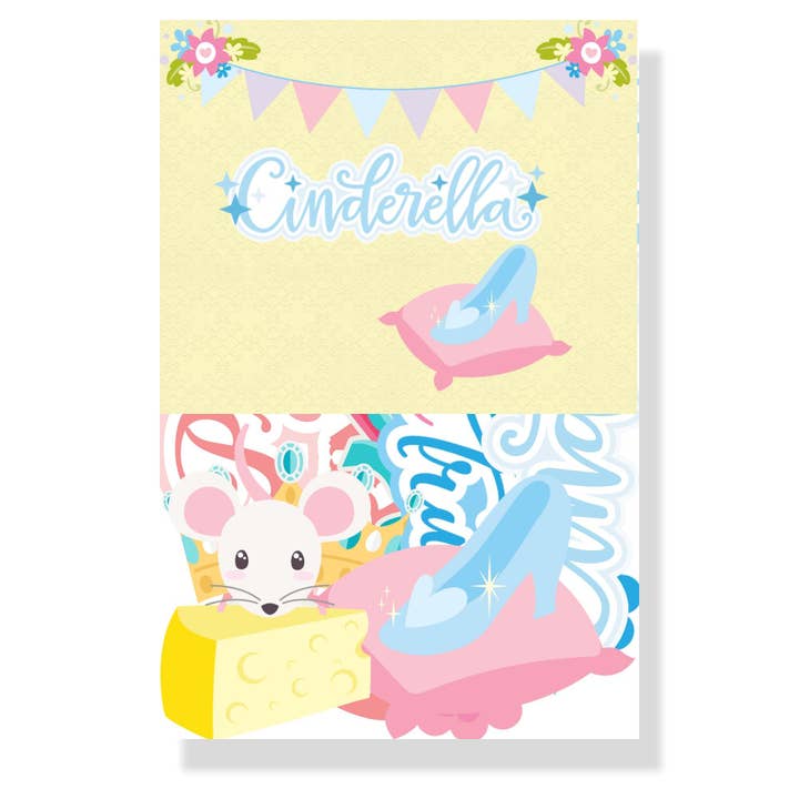 SSC Wholesale - Wholesale Craft Supplies - Cinderella Collection Laser Cut Ephemera Embellishments by SSC Designs - 3 Packs
