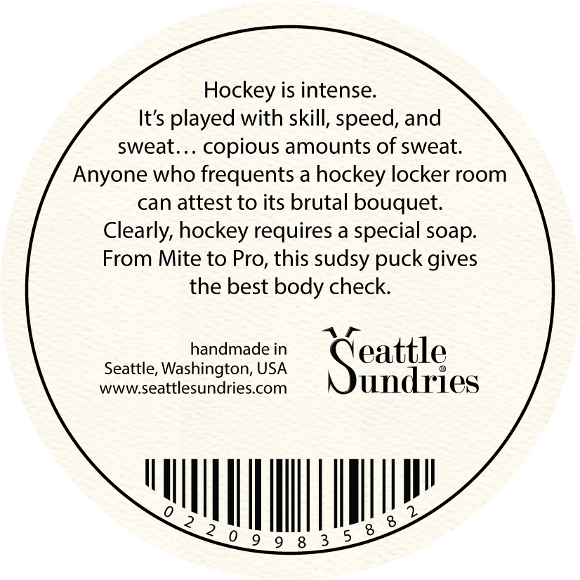 Seattle Sundries - Wholesale Bar Soap - Slap Shot Hockey Soap3