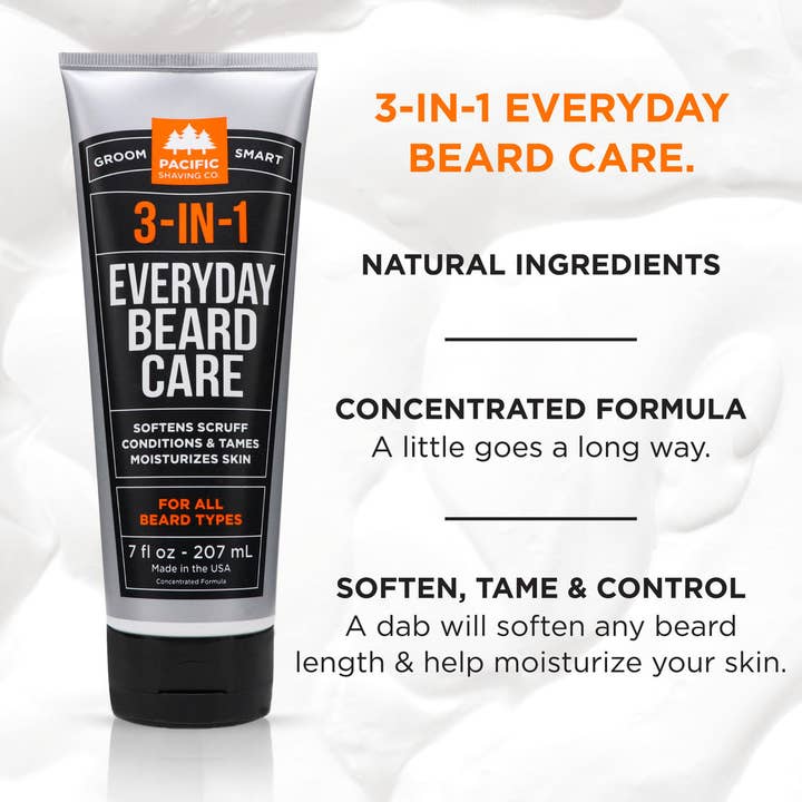 Everyday Beard Care (7oz) for wholesale by Pacific Shaving Company