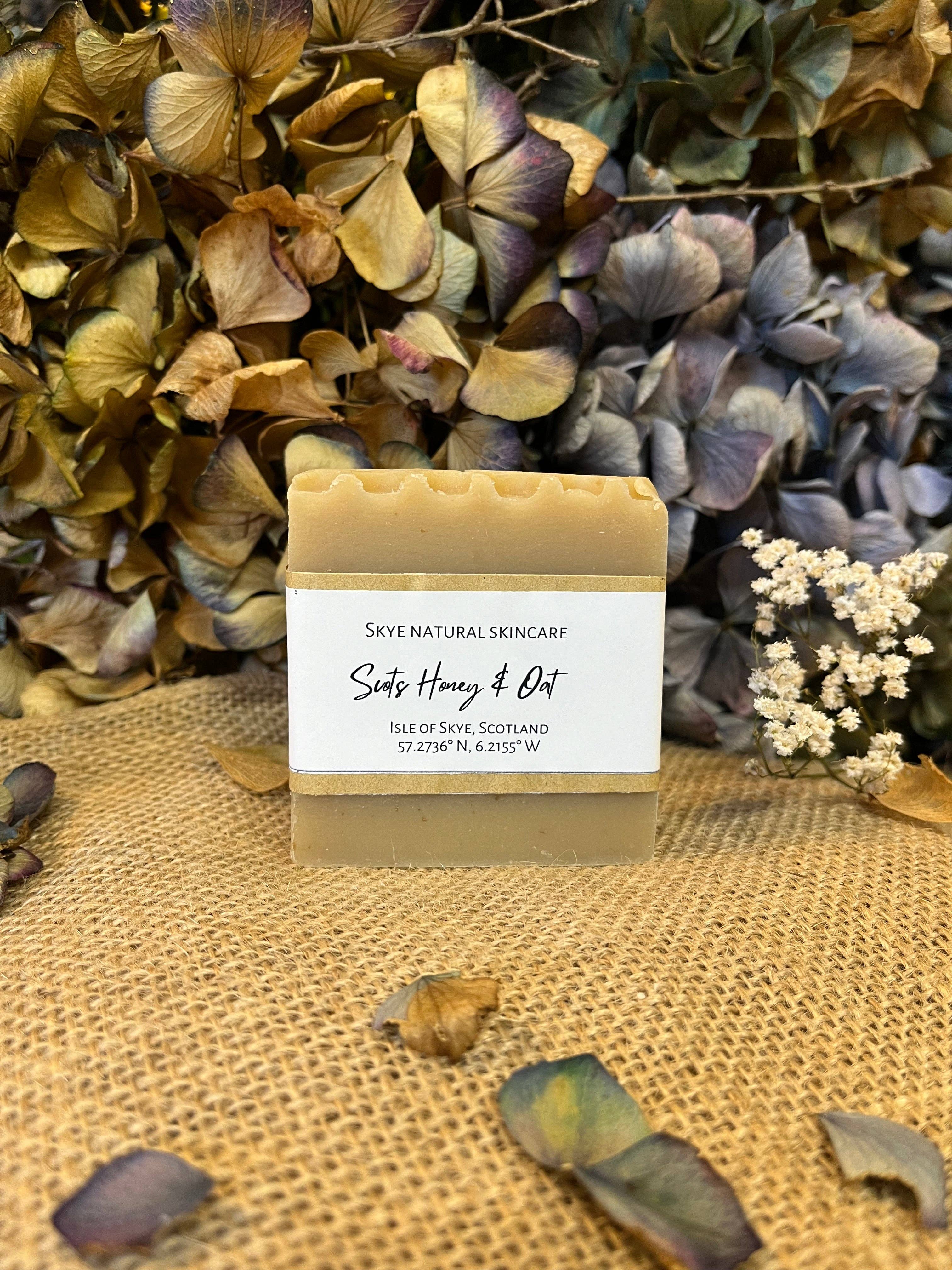 Scribe & Grow – wholesale Bar Soap – Skye Natural Skincare Soap - Scots Oat & Honey