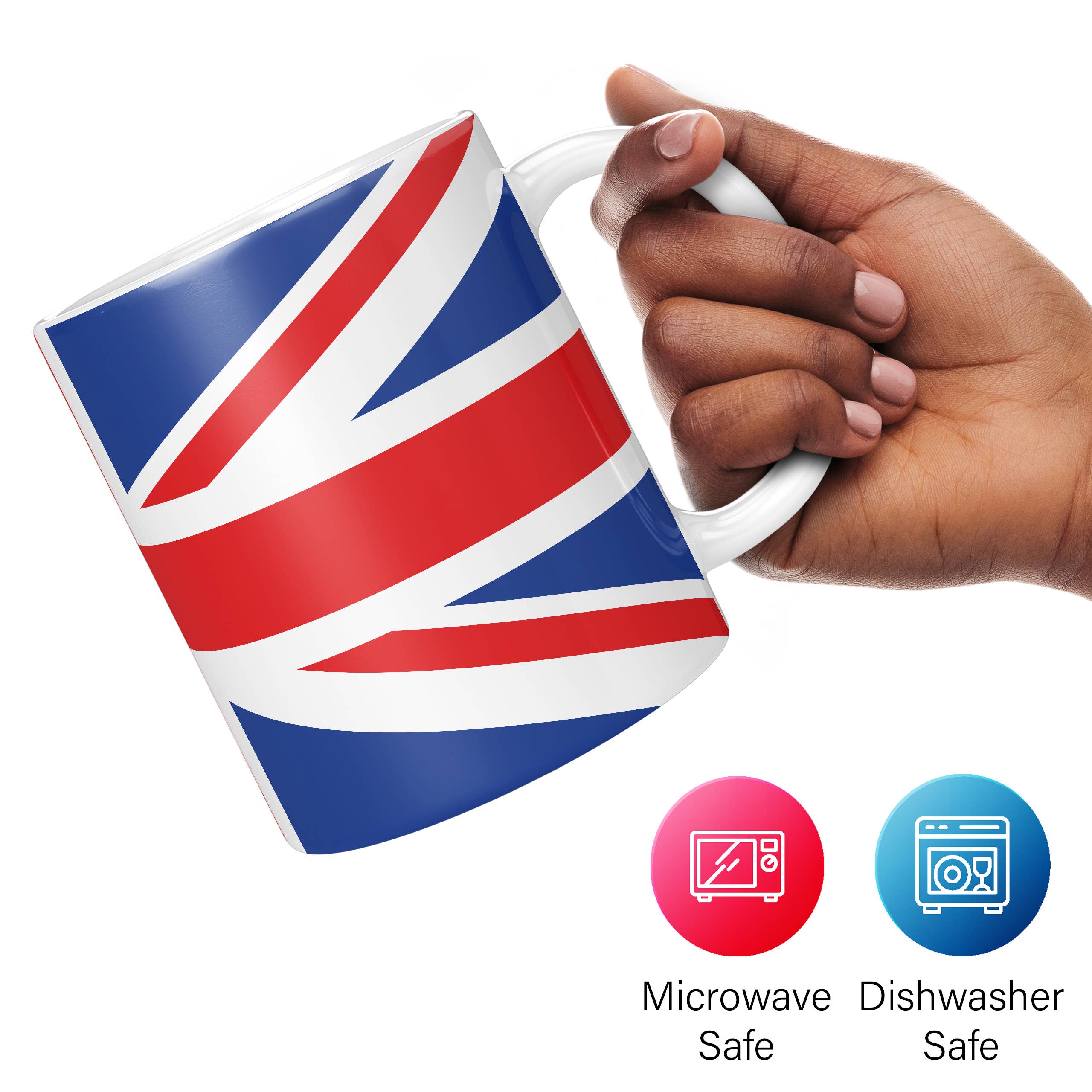 Mug Monster – Engroshandel Kaffekrus – Union Jack Full Wrap Flag Mug, Storbritannien Storbritannien10