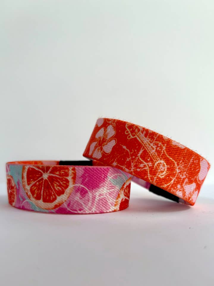 Grapefruit Juicy Fruit Bongo Band for wholesale by Trunkers