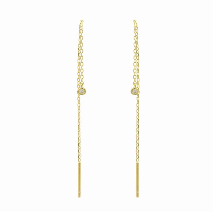 FINE CZ Bezel Threaders for wholesale by NOLI