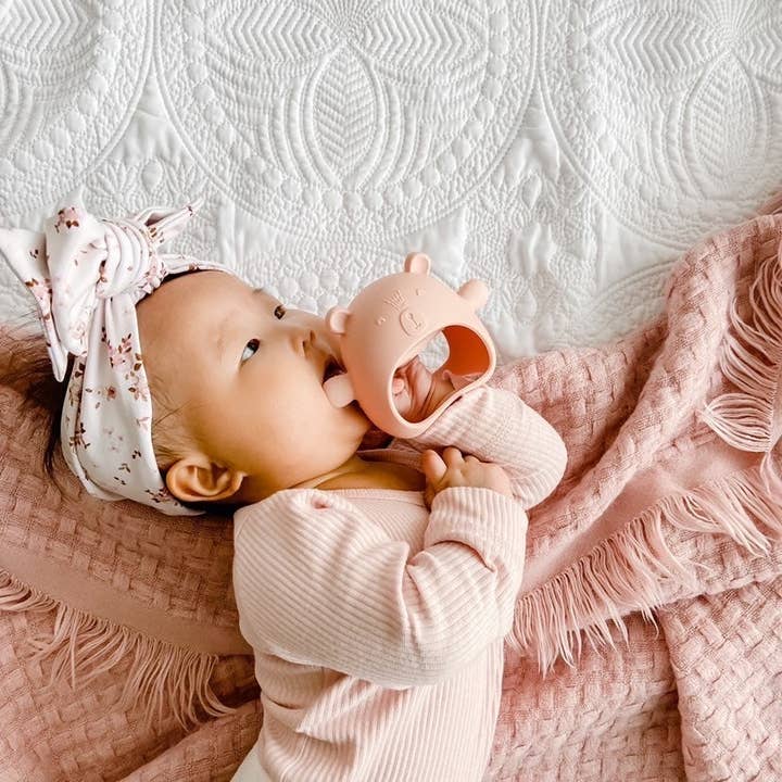 Zebra Babies - Wholesale Teether (Not Clip-On) - Baby - Teething Mitten Glove Silicone Bear - Teether Mitt11