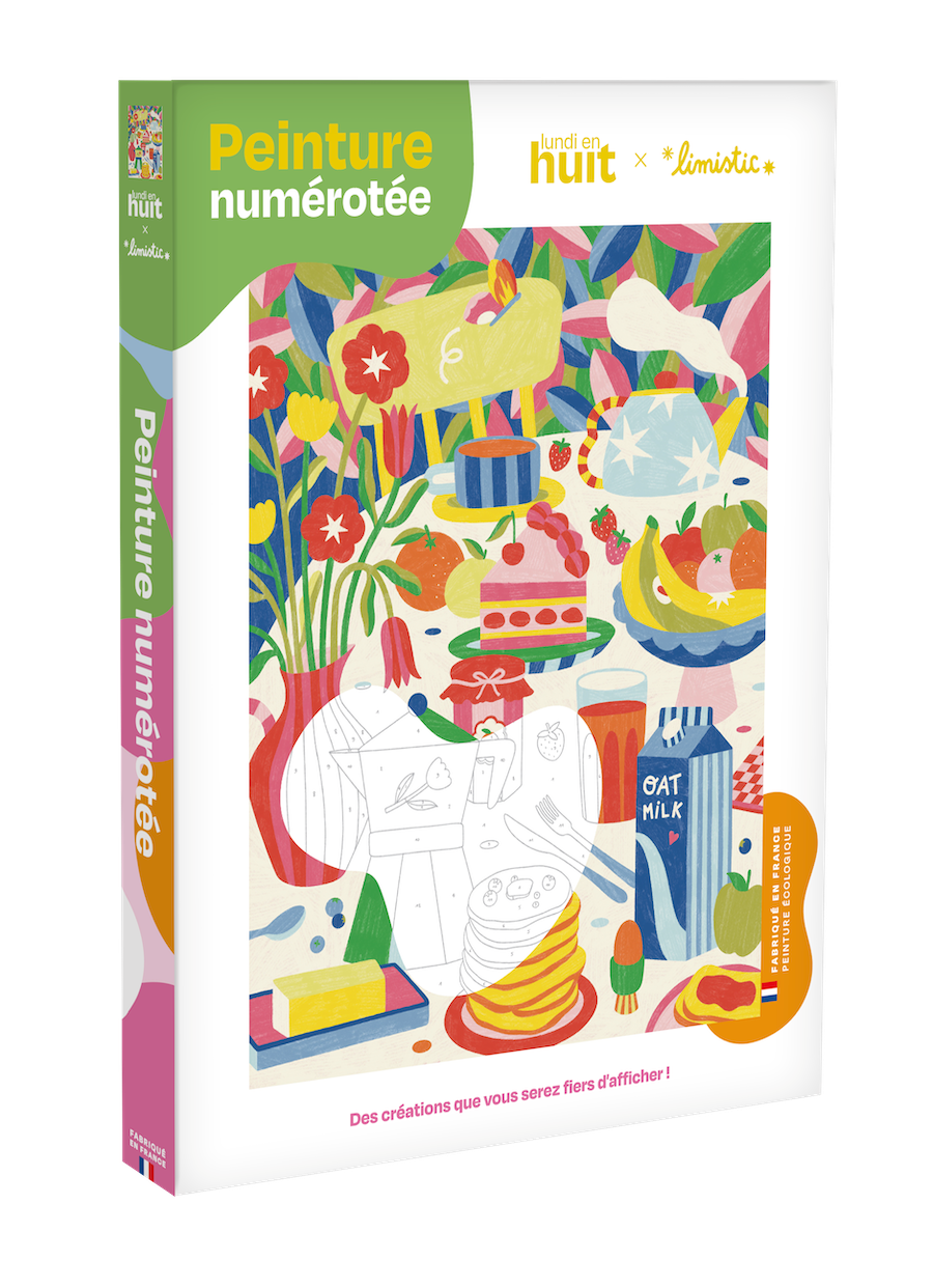 Lundi en Huit - Vendita all'ingrosso Kit per lavoretti fai da te - Pittura numerata | Limistic2