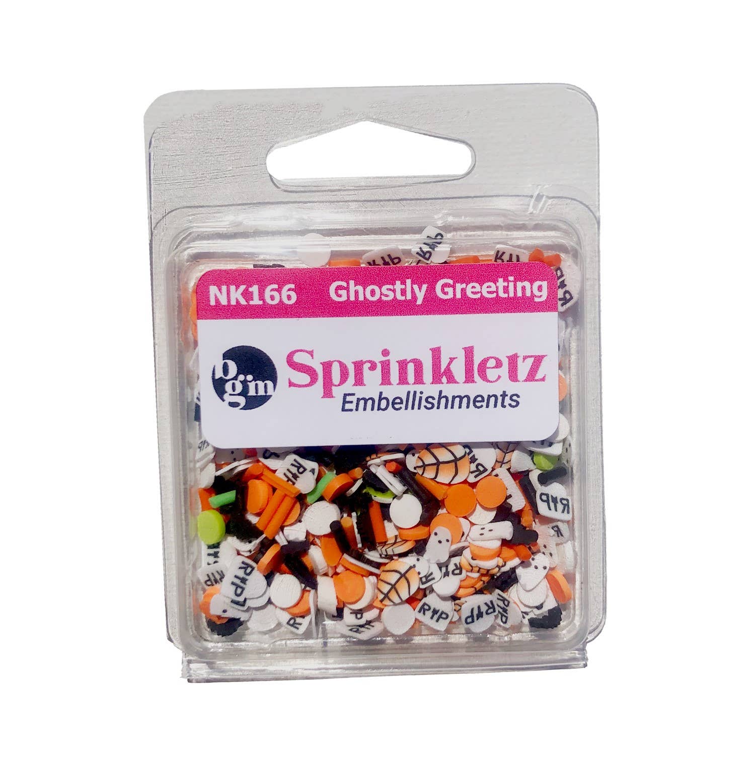 Buttons Galore & More - Wholesale Craft supplies - Ghostly Greetings Polymer Clay Craft Embellishments1