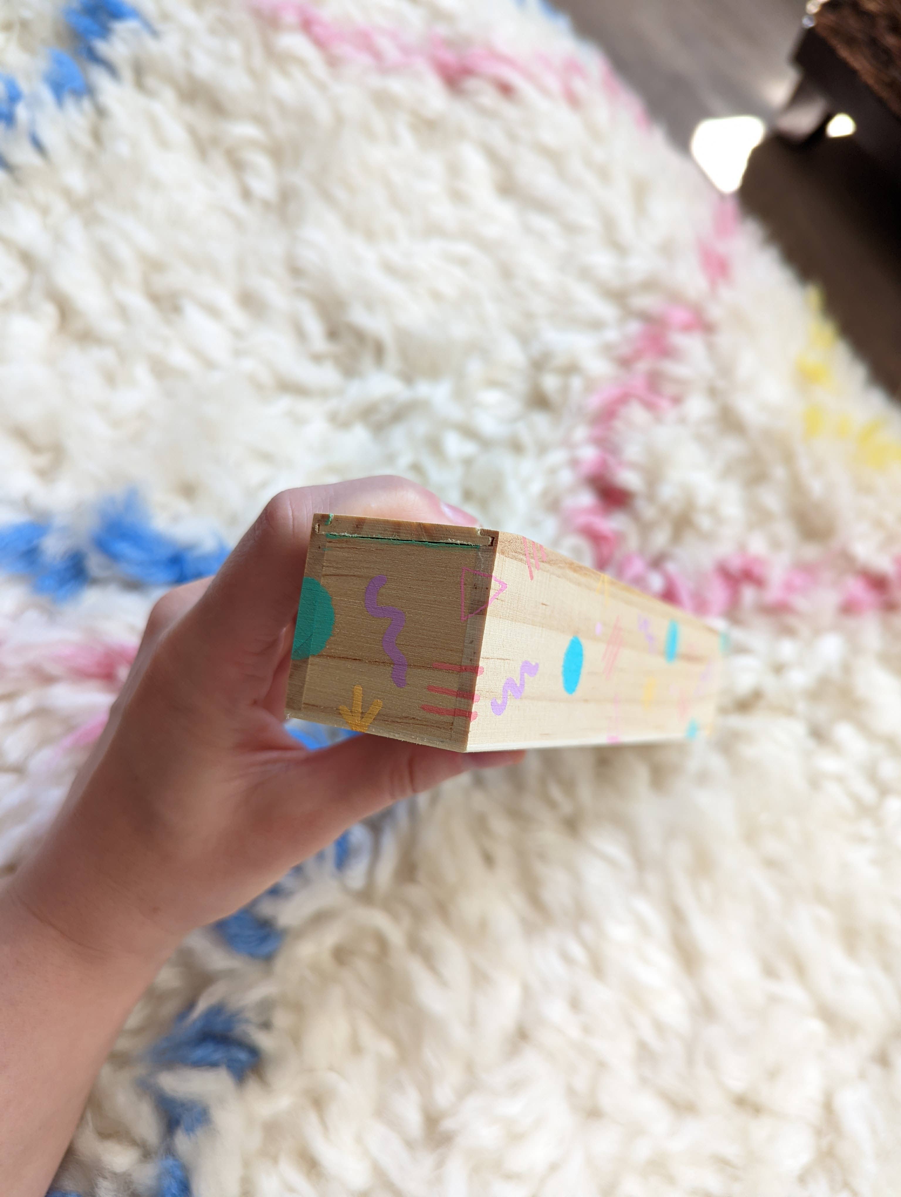 Foreignspell - Wholesale Decorative Box - Throwback | Hand-Painted, One-of-a-Kind Wooden Box3