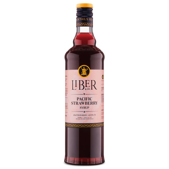 Sirop de fraises du Pacifique pour la vente par Liber & Co.