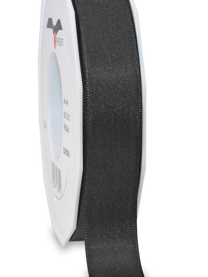 Europe Taft Bånd 50 m Rulle 25 mm Sort for engroshandel hos C.E. PATTBERG GmbH & Co. KG