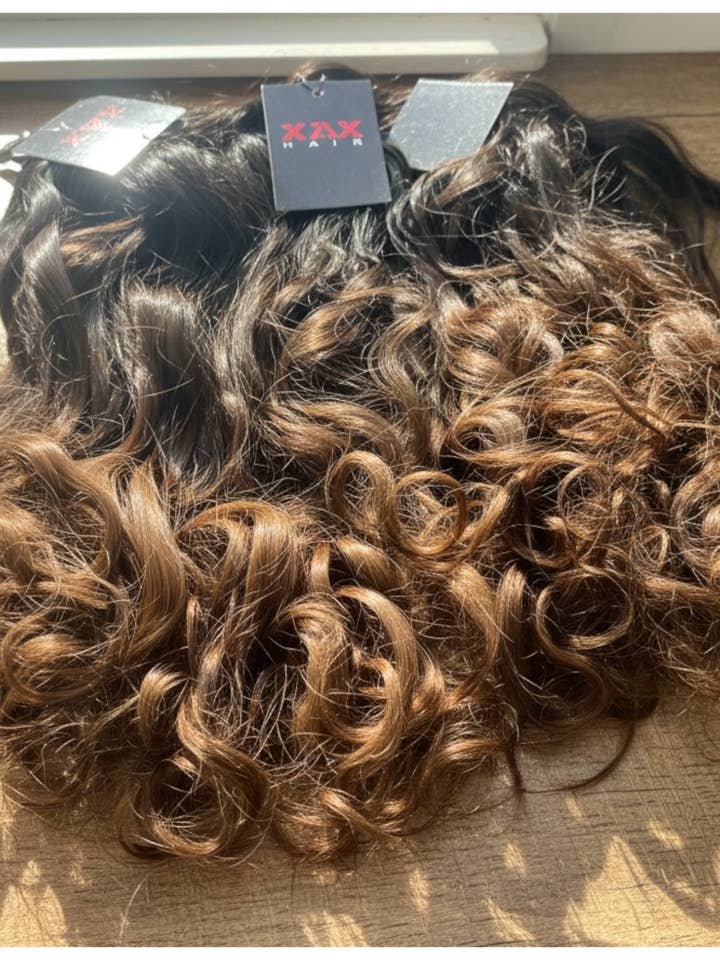 3 Bundles of Raw Ombré Brown 16”18”20” Hair Deal for wholesale by XXXHAIR LLC