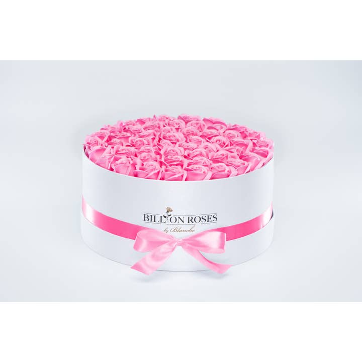 Billion Roses by Blanche - Wholesale Artificial Flowers - Große und Weiße Box mit Ewigen Rosen37