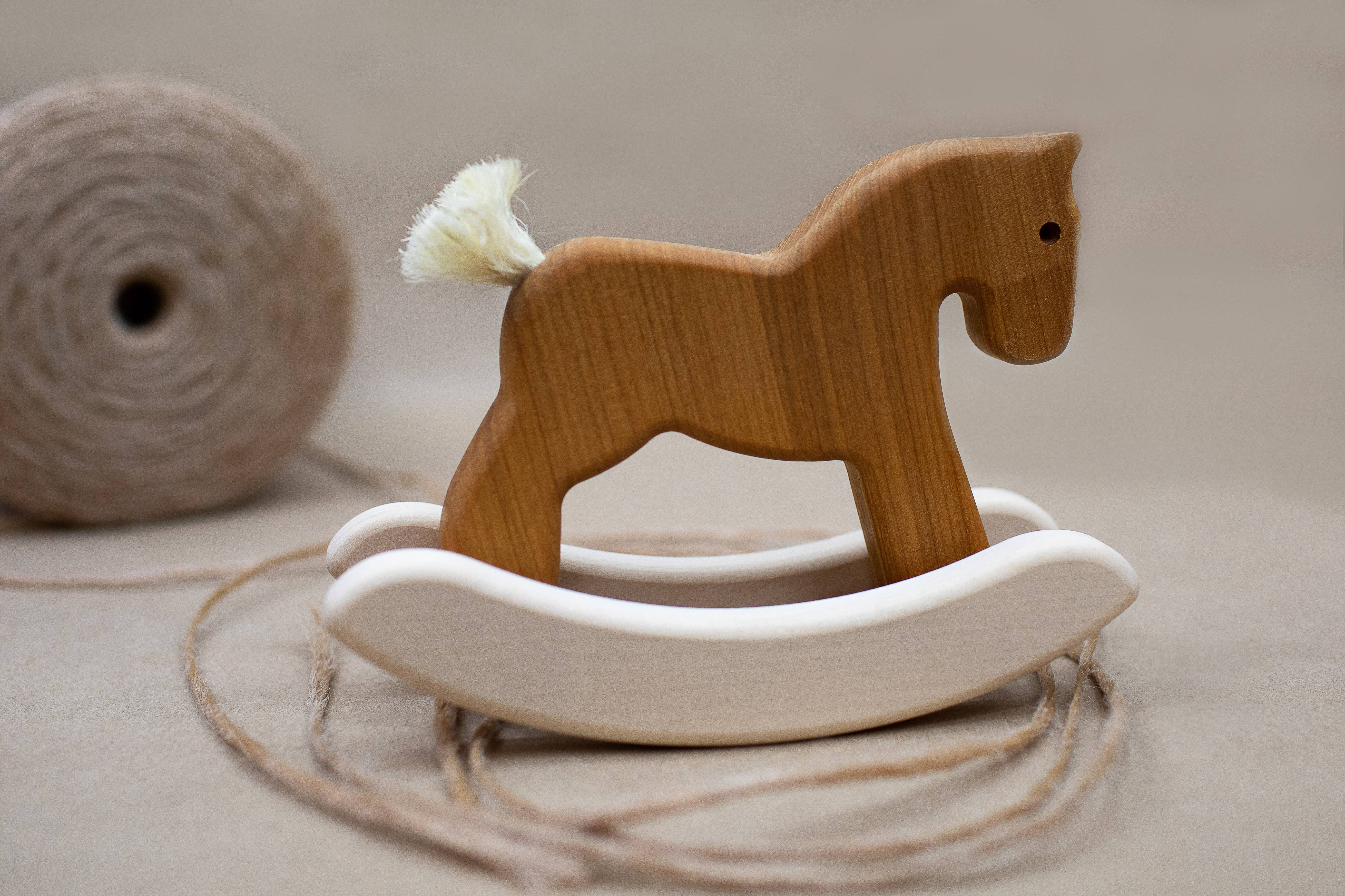 Little Poland Gallery - Wholesale Wood Toy - Kids - Bajo Rocking horse toy1