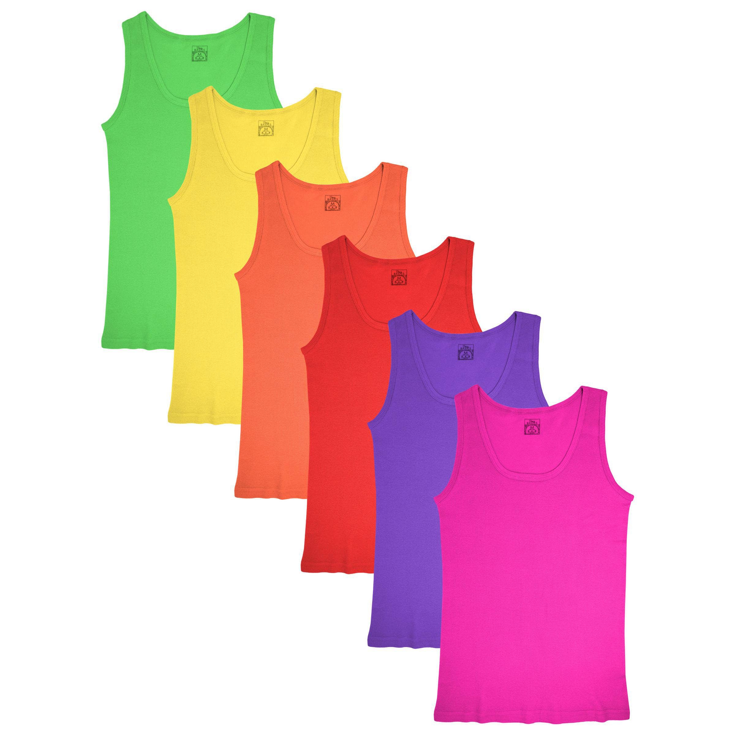 I-Wear Brands - Wholesale Tank Top - Women's - Women's 100% Cotton Ribbed Tank Top6