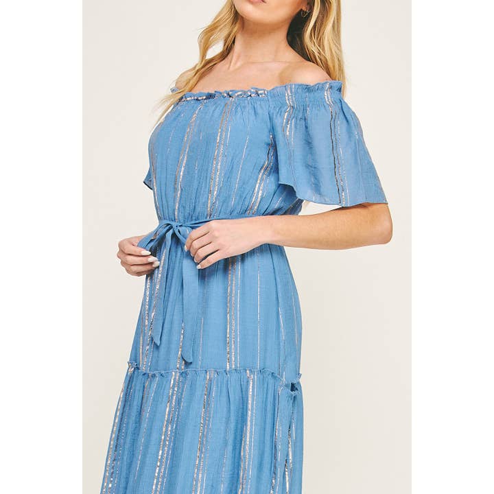 Winslow Collection - Wholesale Dress - Women's - WINSLOW GLEAM TIERED MAXI DRESS7