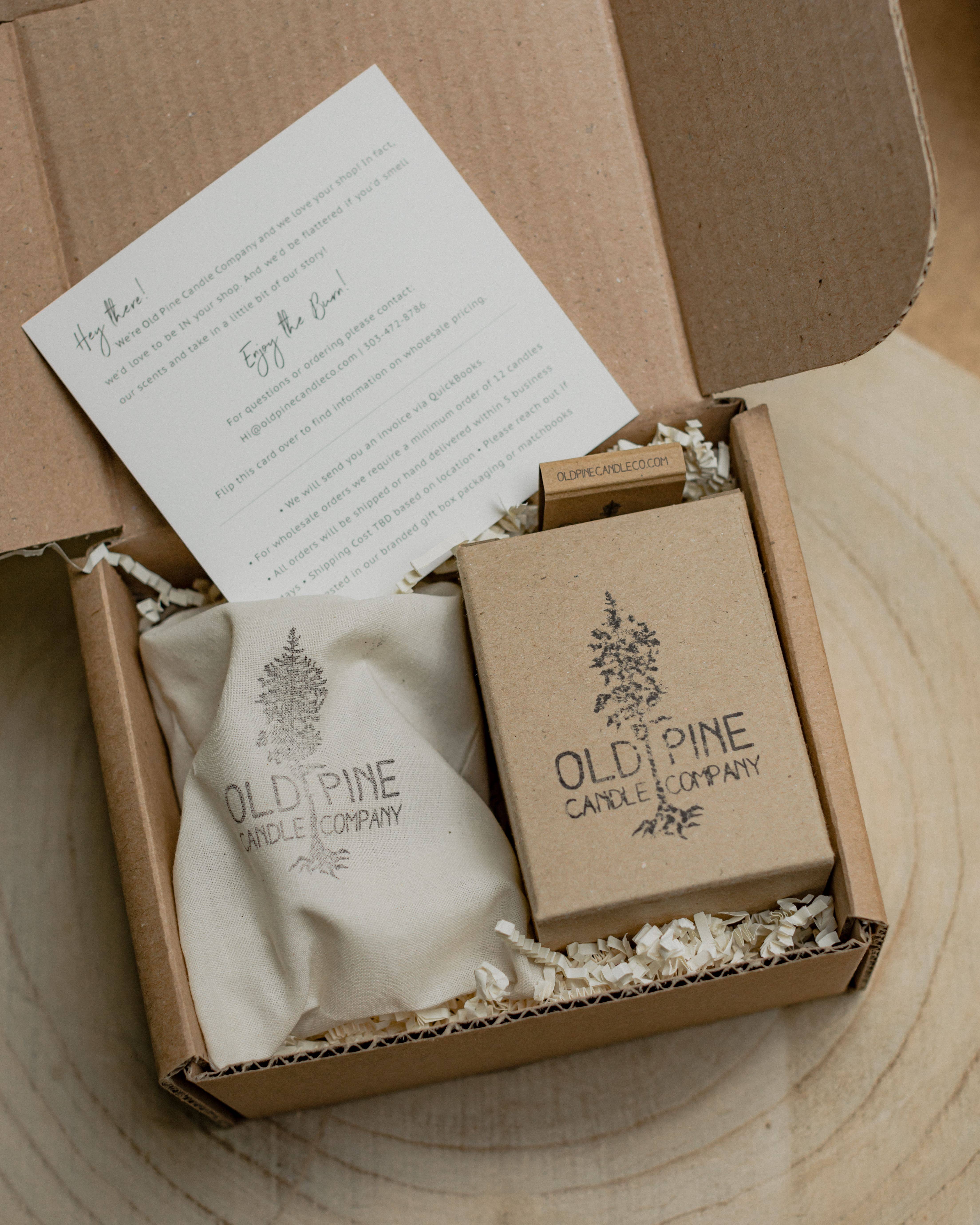 Old Pine Candle Co - Wholesale Retailer Sample - Home Decor - Sample Pack1