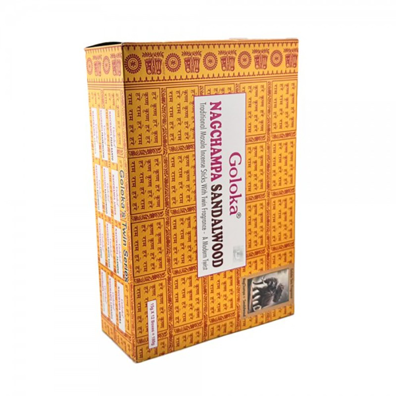 Ethike.eu – wholesale Incense – Nag Champa Sandalwood - Goloka Twin Series1