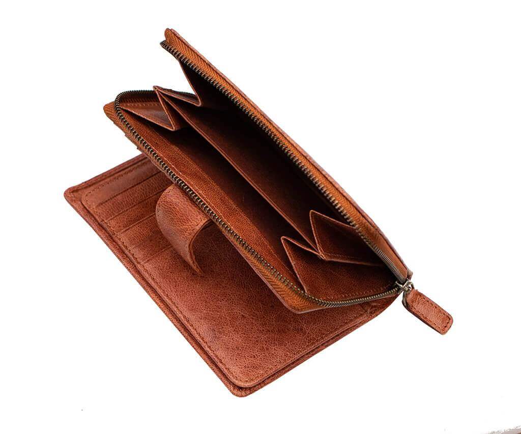 PRIMEHIDE - Wholesale Wallet - Women's - Arizona Leather Bifold Purse - 360228