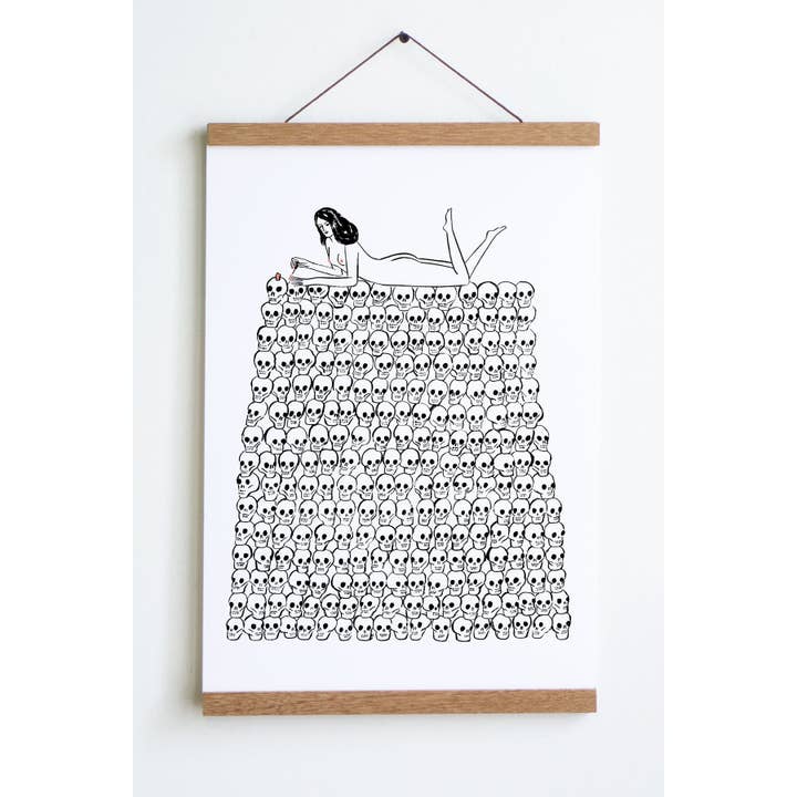 Stay Home Club - Wholesale Art Print - Nails Did Print