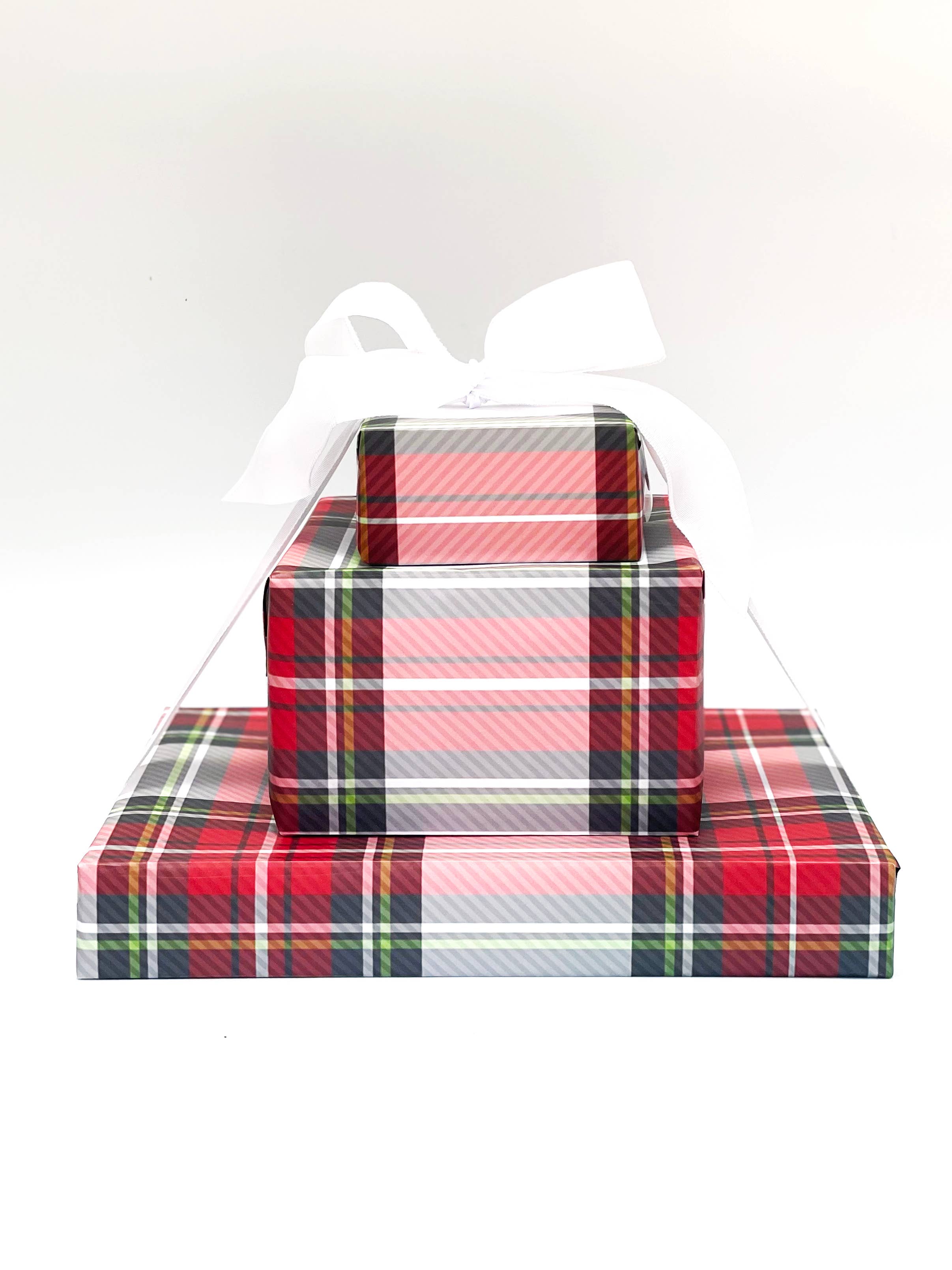 JOSIL Paperie & Gift - Wholesale Wrapping Paper Roll - Tartan Plaid Gift Wrap1