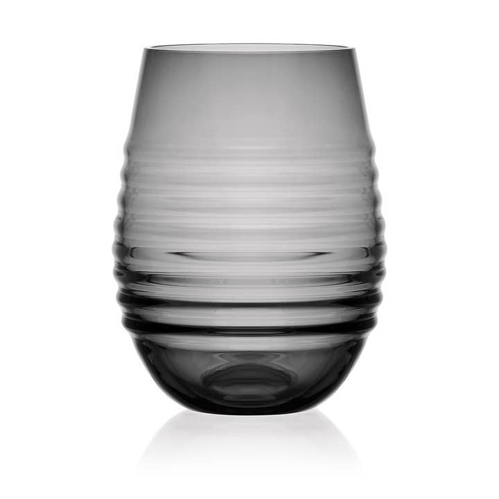 Mikasa Ciara Stemlss Wine Smoke S4 Gift Box for wholesale on Faire