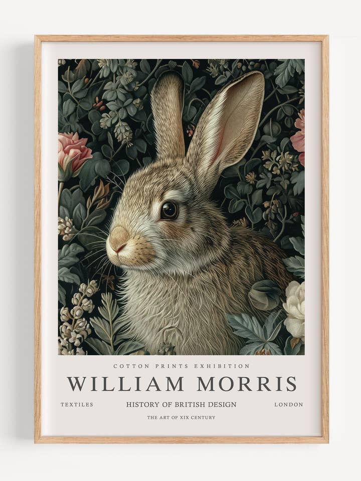 William Morris Kanin I102-17 for engroshandel hos Peardrop Prints