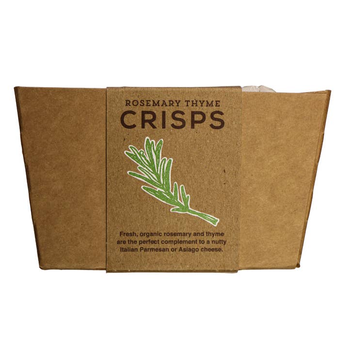 Potter’s Crackers - Wholesale Crackers - Potter's Crackers Organic Rosemary Thyme Crisps
