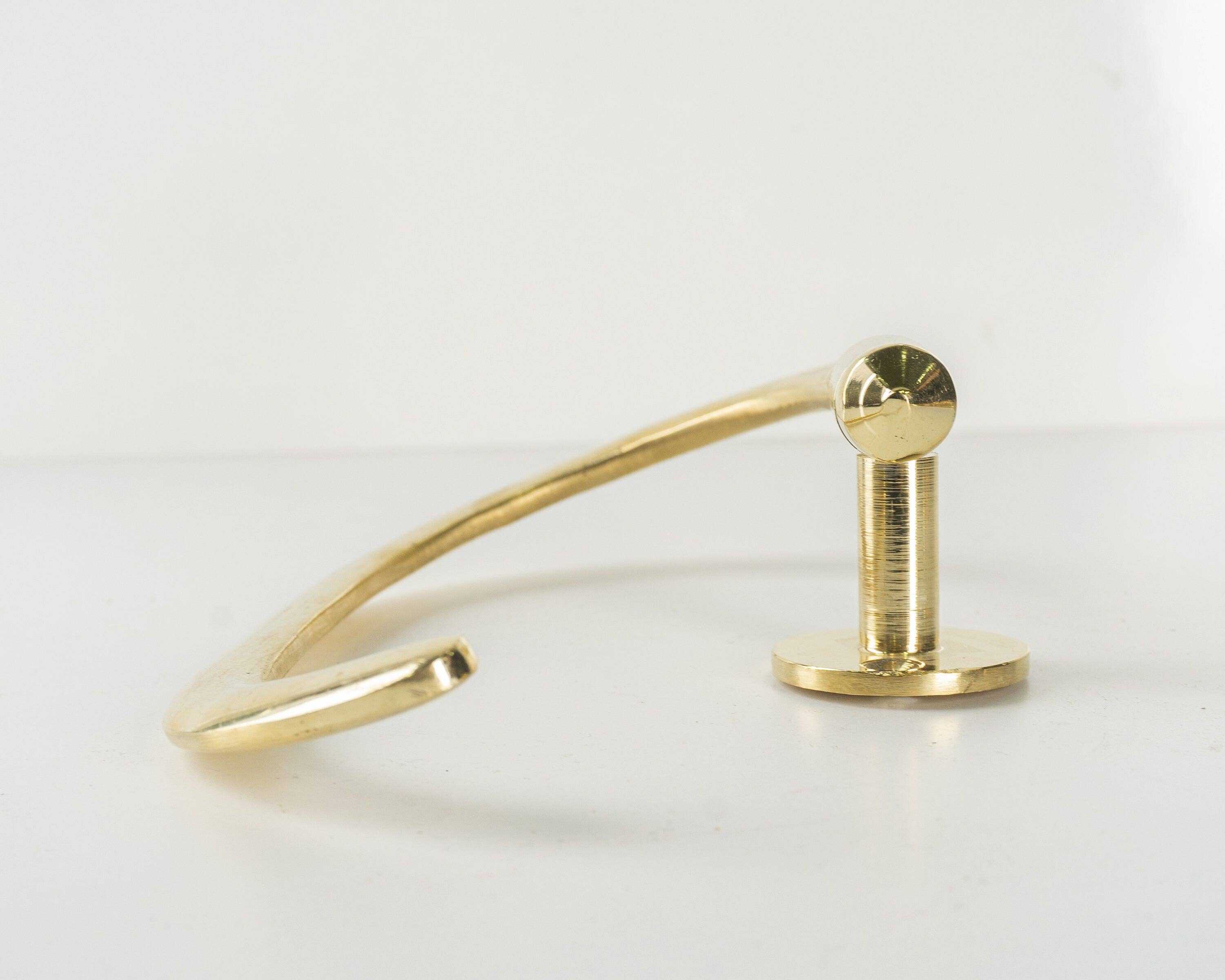 Artihand - Wholesale Toilet Paper Holder - Unlacquered Brass Wall Mount Toilet Paper Holder1