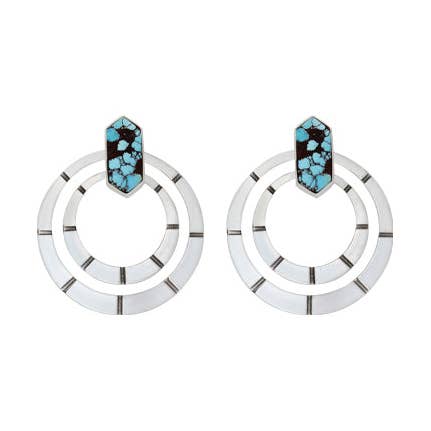 Liza Silver Earrings for wholesale by Indira Jewelry